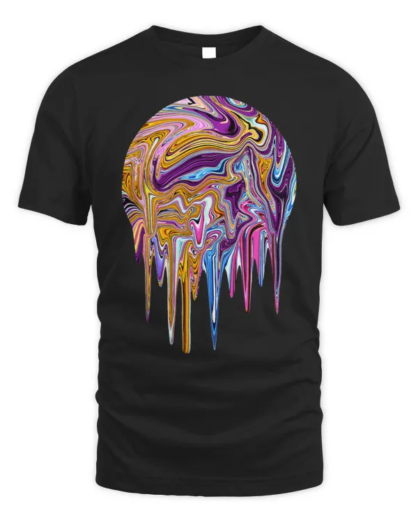 Abstract Acrylic Liquid Pour drip Modern Art