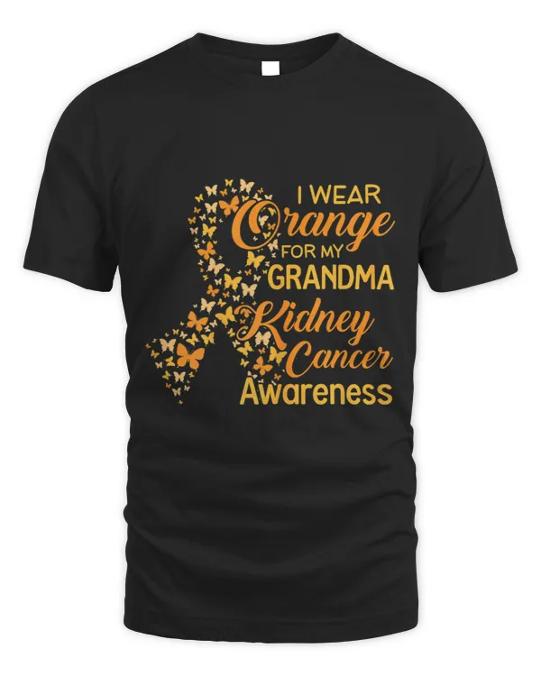 I Wear Orange For My GRANDMA Kidney Cancer Awareness