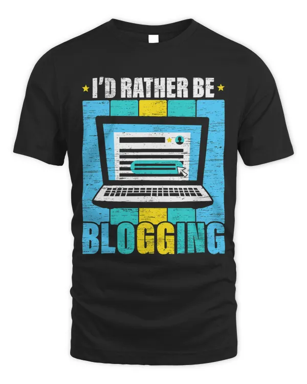 Id Rather Be Blogging Camera Social Media Influencer Blog