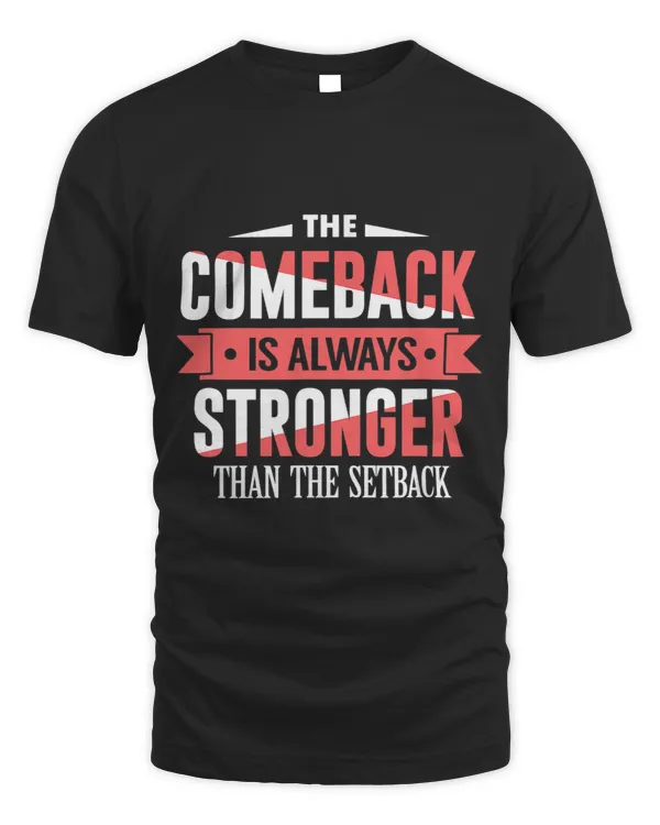 The Comeback Is Always Stronger Than Setback Motivational