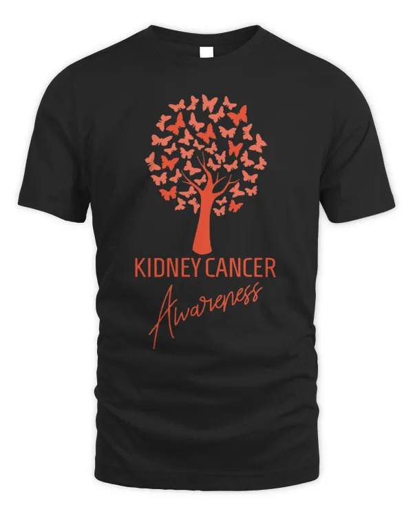 Kidney Cancer Awareness Butterfly Tree Of Life Gift