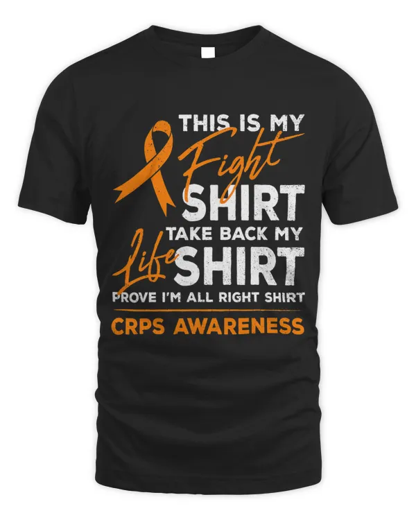 This Is My Fight RSD CRPS Awareness Orange Ribbon Fighter