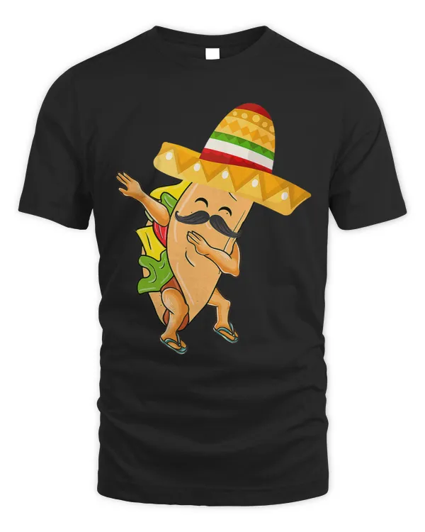 Dabbing Peppers Mustache Sombrero Cinco De Mayo 8