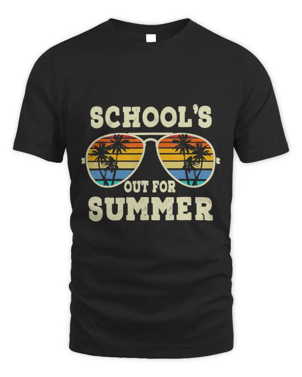 Retro Last Day Of School Schools Out For Summer Teacher Gift