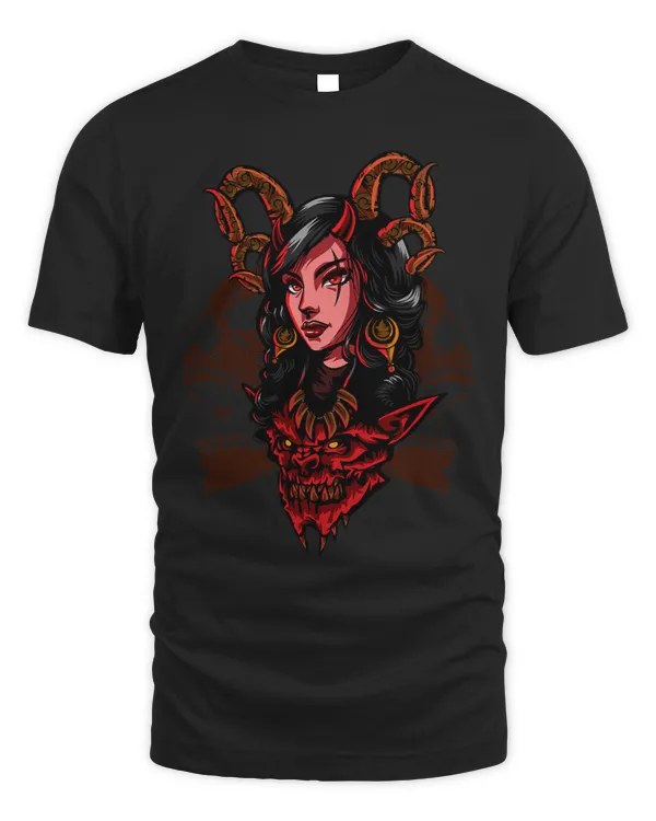 Demon Girl Warlock Magic Fantasy Tabletop RPG Roleplaying