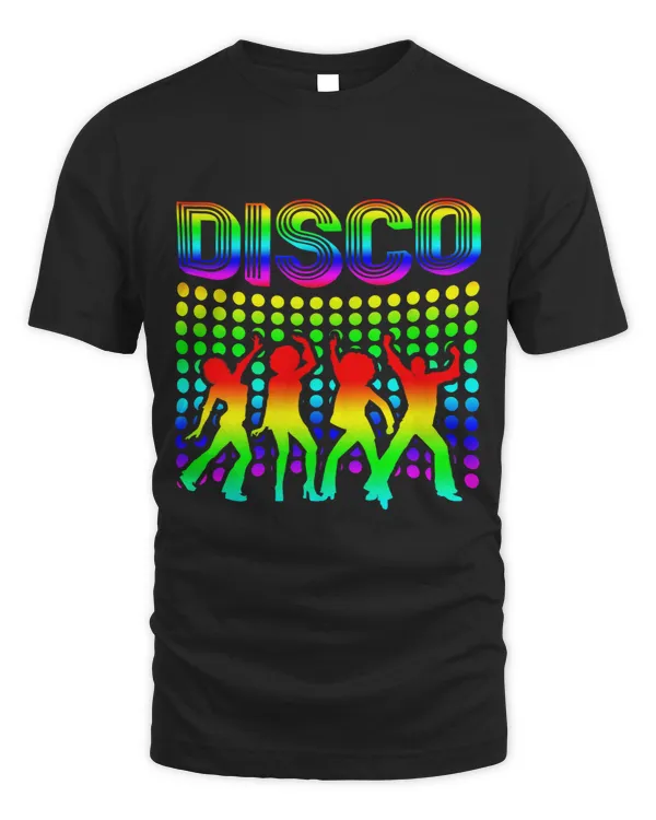 Disco 70s Disco Themed Shirt Vintage Retro Dancing 8