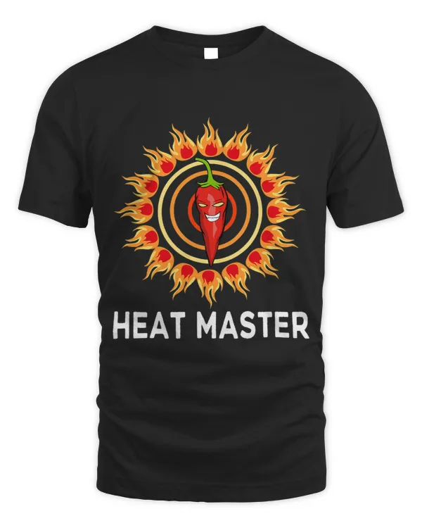 Funny Saying Heat Master Chili Mexican Food