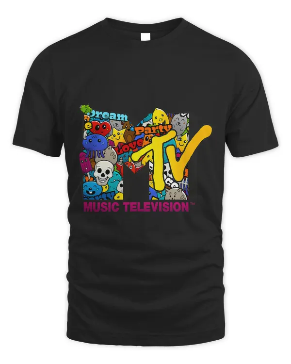Mademark x MTV The official MTV Logo with funny happy love party emotes