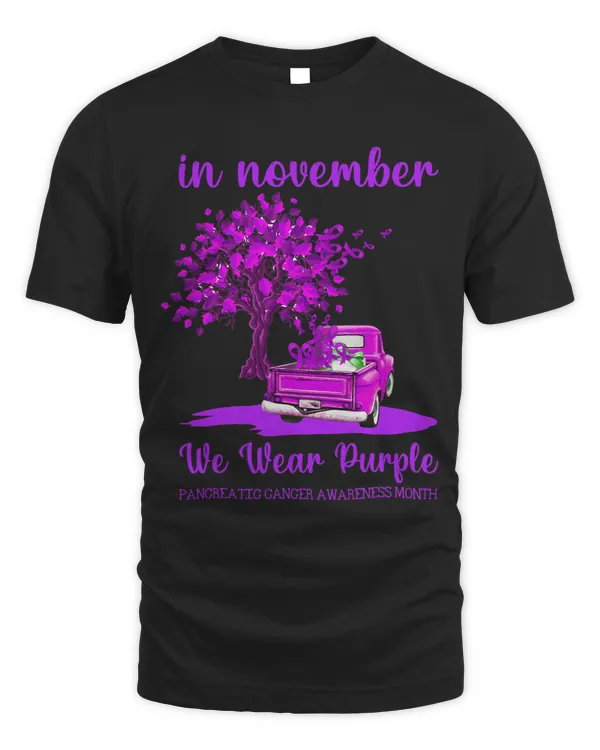 In November We Wear Purple Pancreatic Cancer Awareness 23 8