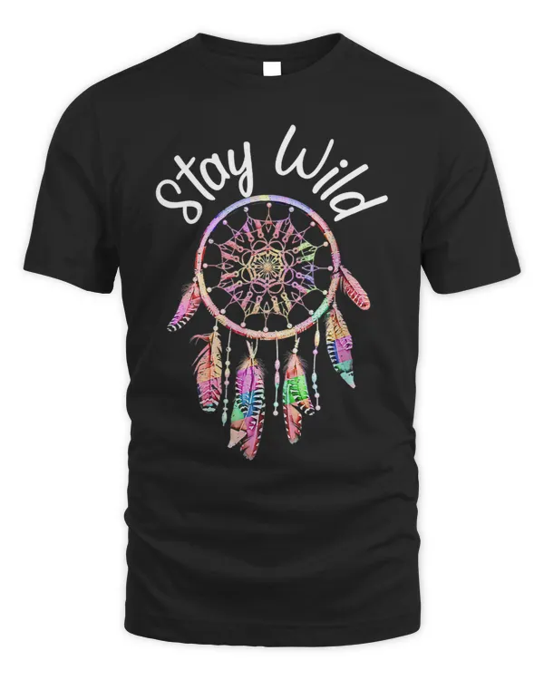 Stay Wild Dream Catcher Moon Child Bohemian Boho Spiritual