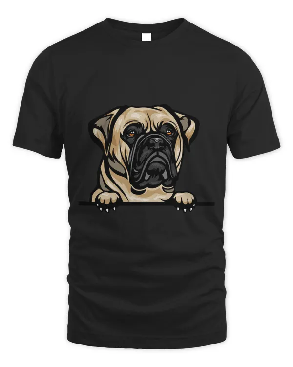 Animal Dog Bull Mastiff 6577g44e Color Peeking