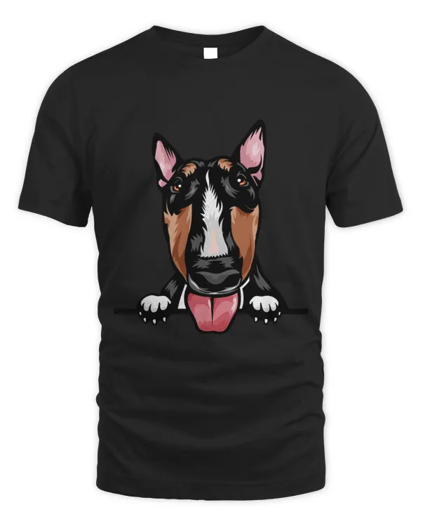 Animal Dog Bull Terrier mffeabfdyr Color Peeking