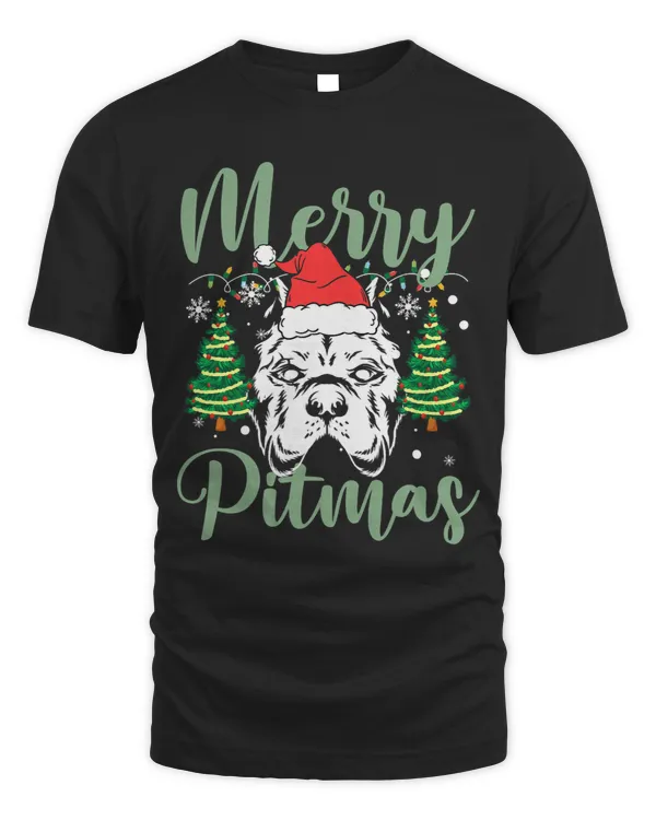Bully Pitmas Christmas Pitbull Ocassion Pet Dog Lover 23 Pitbull Dog
