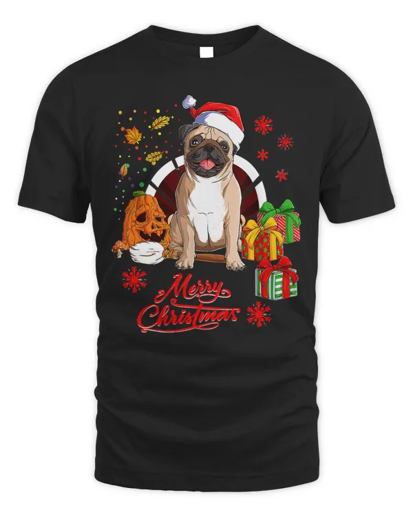 Pug Lover Costume Funny Lover Merry Christmas 141 Pugs Dog