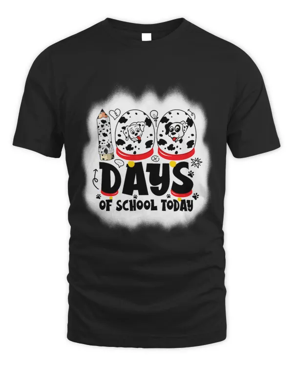 Dalmatian 100 Days of School Today 100 Days School Dalmatian Kids 3 Dalmatians Dog