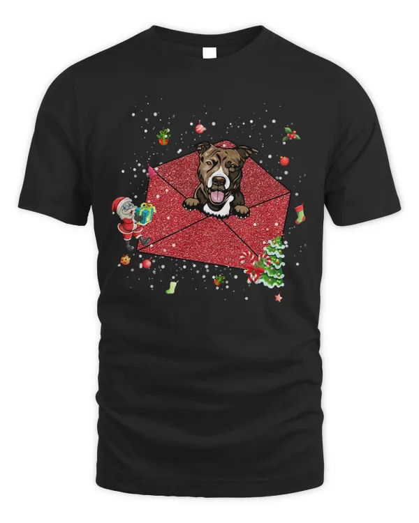 Bully Dog Christmas Pajama Pitbull Dog Lover Christmas Xmas 205 Pitbull Dog