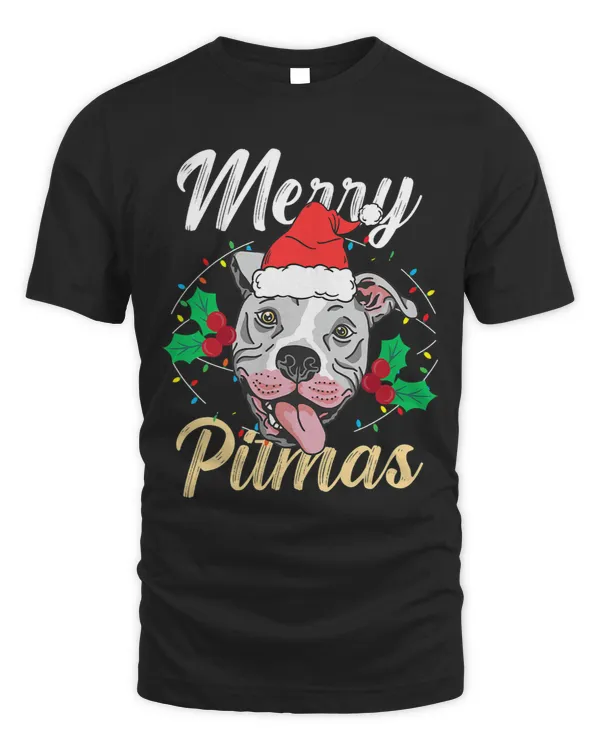 Bully Pitmas Christmas Pitbull Ocassion Pet Dog Lover 6 Pitbull Dog
