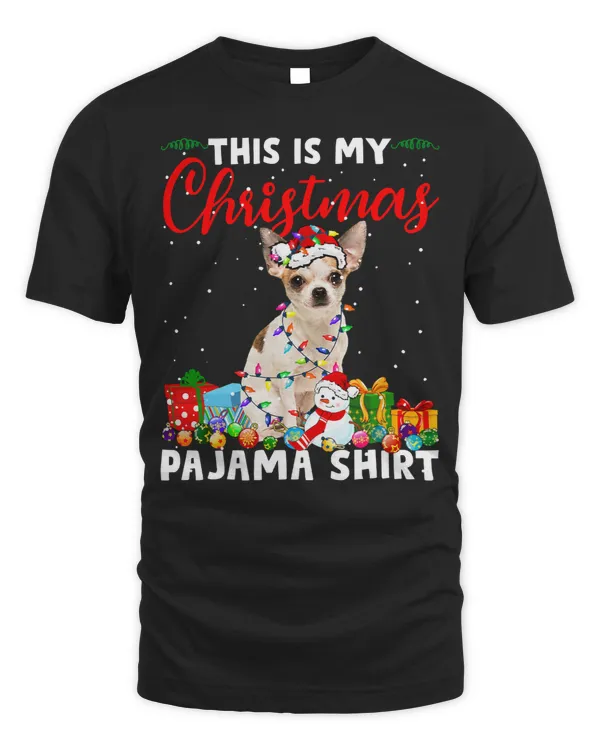 Chihuahuas Xmas This Is My Christmas Chihuahua Pajama 441 Chihuahua Dog