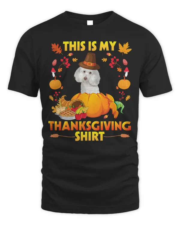 Poodles With Pumpkin Pie Fruits This Is My Thanksgiving 86 Poodle dog