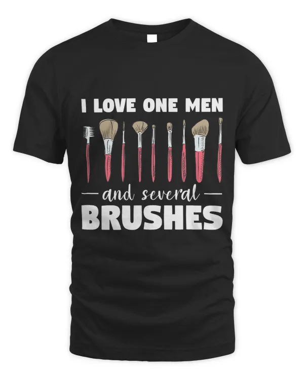 I Love One Men And Several Brushes Makeup Cosmetologist