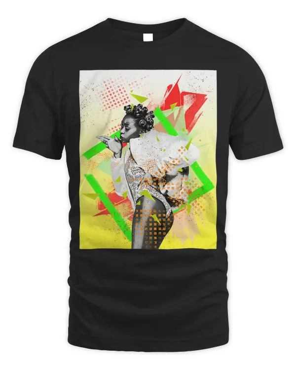 Funky African American Woman Fashion Model Gift