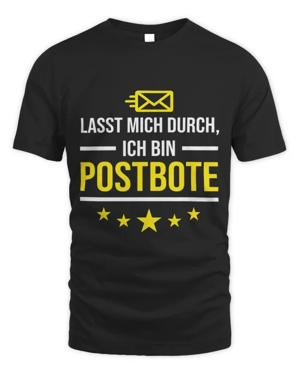 Mens Postman Gift for Postman Funny Saying Zusteller