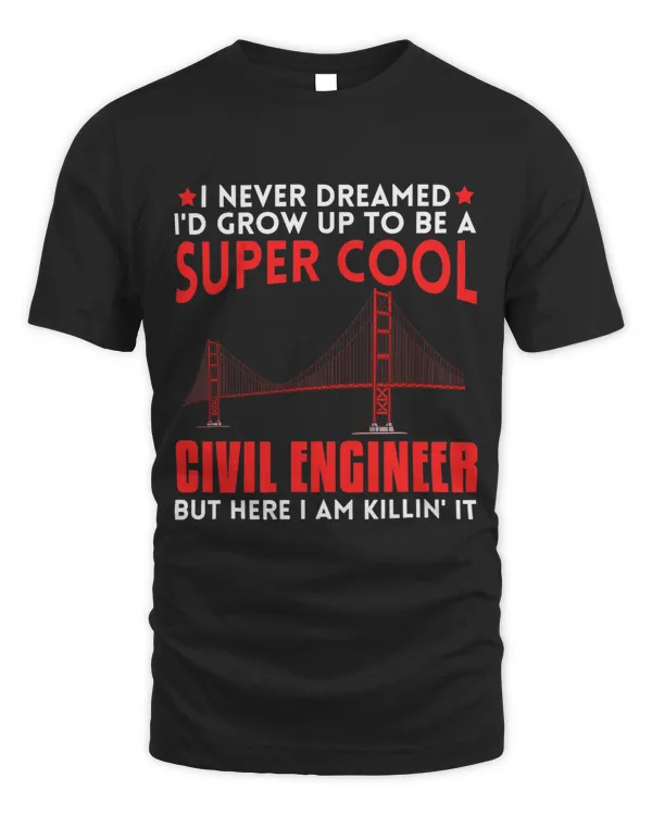 Civil Engineer Bridge Builder Engineering Student 12