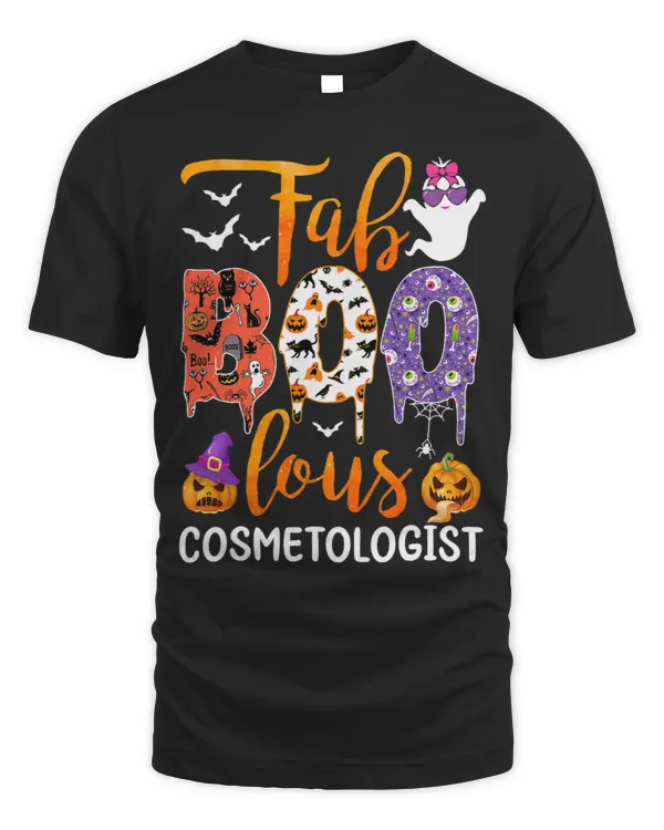 Fab Boo Lous Cosmetologist Boo Ghost Halloween Cosmetologist