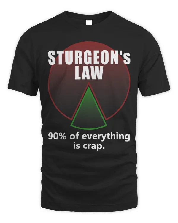 Funny Scientist Quote 90 Percent is Crap Sturgeons Law