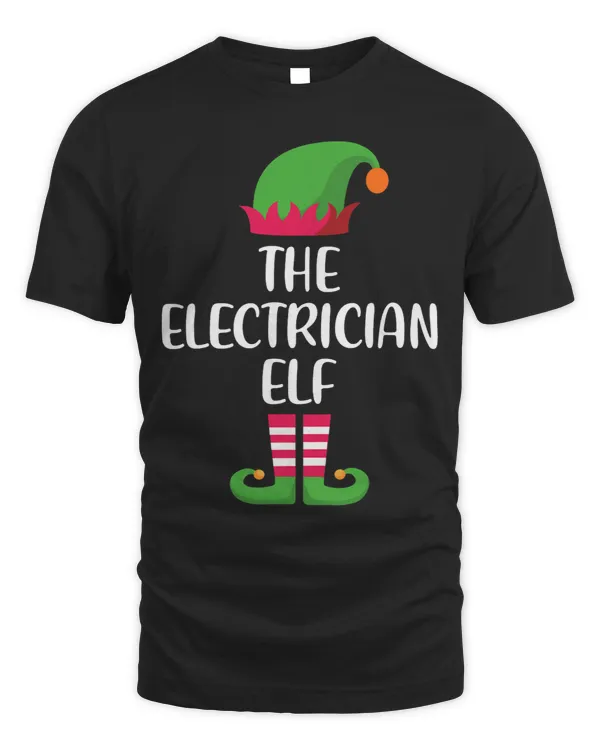 Electrician Elf Family Matching Group Christmas Pajama Gift