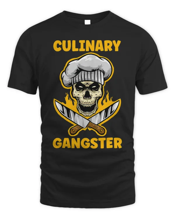 Culinary Gangster Funny Restaurant Cook Chef
