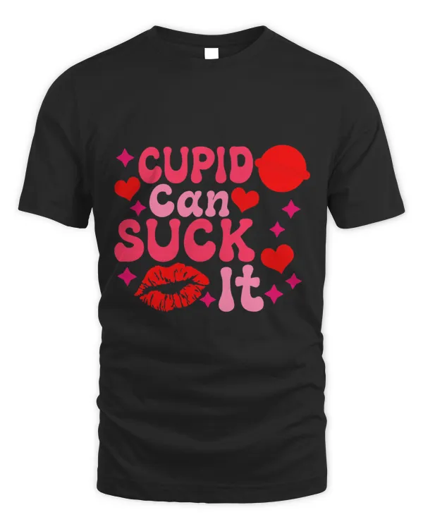 Cupid Can Suck It Valentine’s Day Love Heart Funny Gift