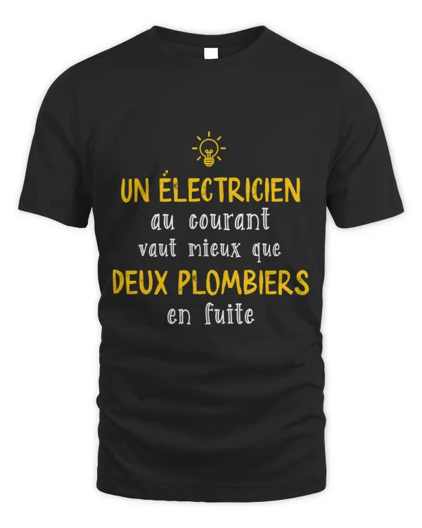 Current electrician is better than two leaky plumbers