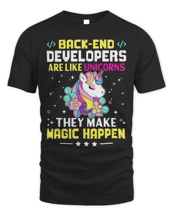 Backend Developers Are Like Unicorns Make Magic Happen