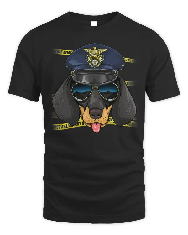 Wiener Police Sausage K9 Dog Lover 34 Dachshund Doxie