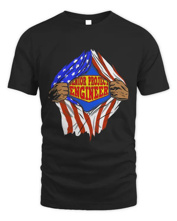 Funny Super Senior Project Engineer Hero Job