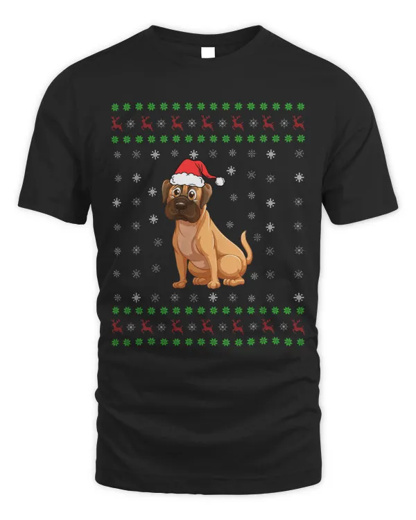 Boxer Ugly Xmas Boxer Graphic Funny Ugly Sweater Christmas Boxers Dog