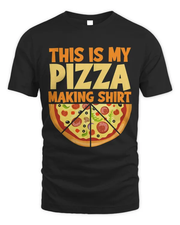 This Is My Pizza Making Shirt Pizza Chef Funny Pizza Lover