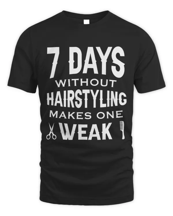 7 Days Without Hairstyling Makes One Weak Hairstylist