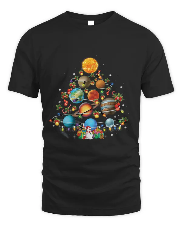 Solar System Planets Christmas Ornament Space Scientist