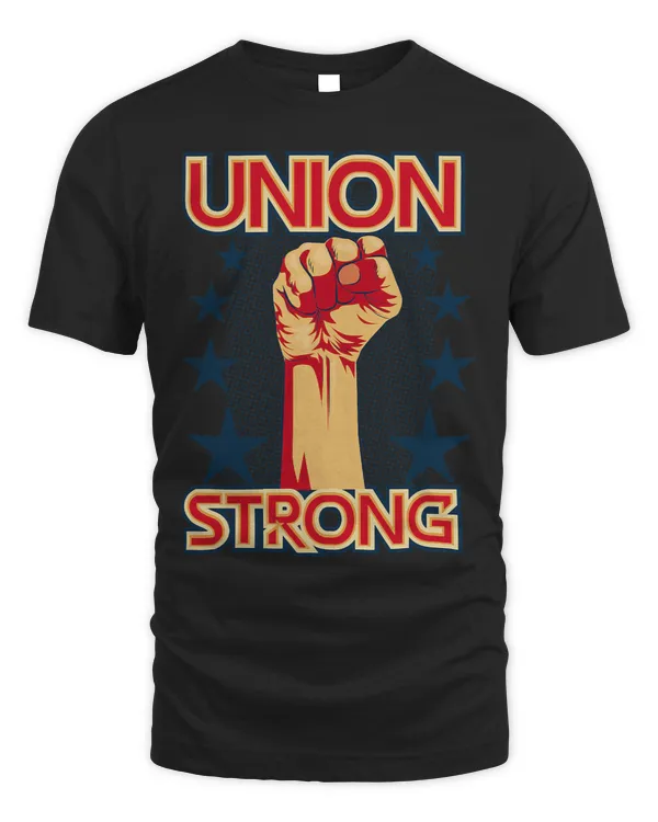 Union Strong Fist Bump Labor Day Holidays Laborers Workers