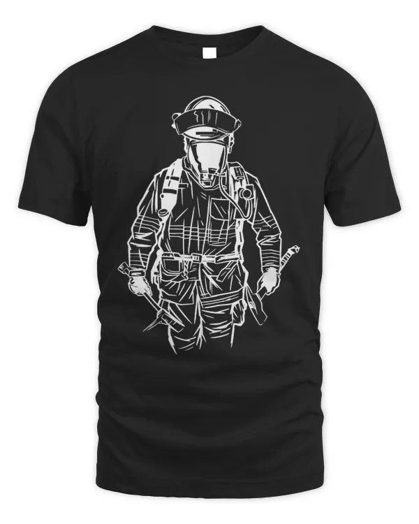 Fire brigade – firefighter respirator device rescue extinguishing
