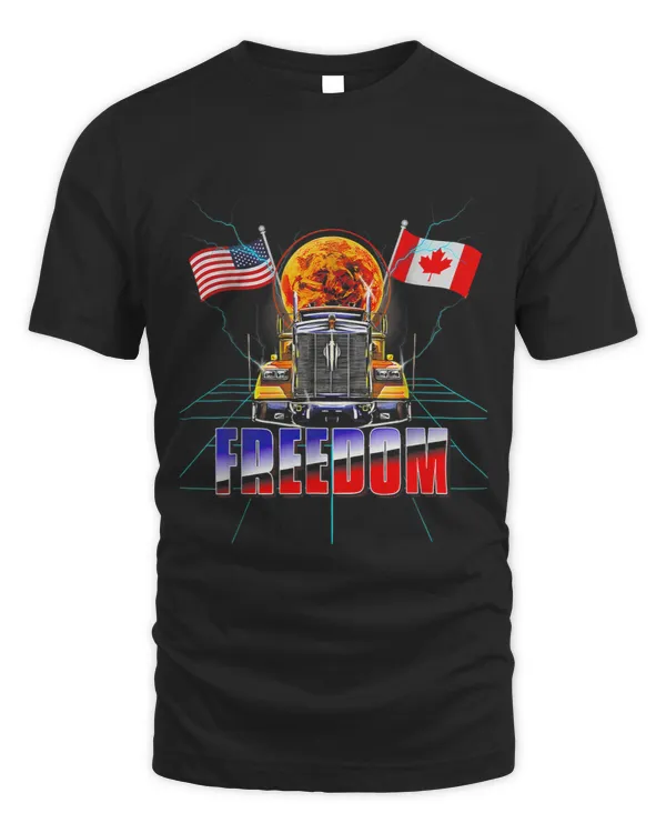 Canada Freedom Convoy Canadian Truckers Support Flag