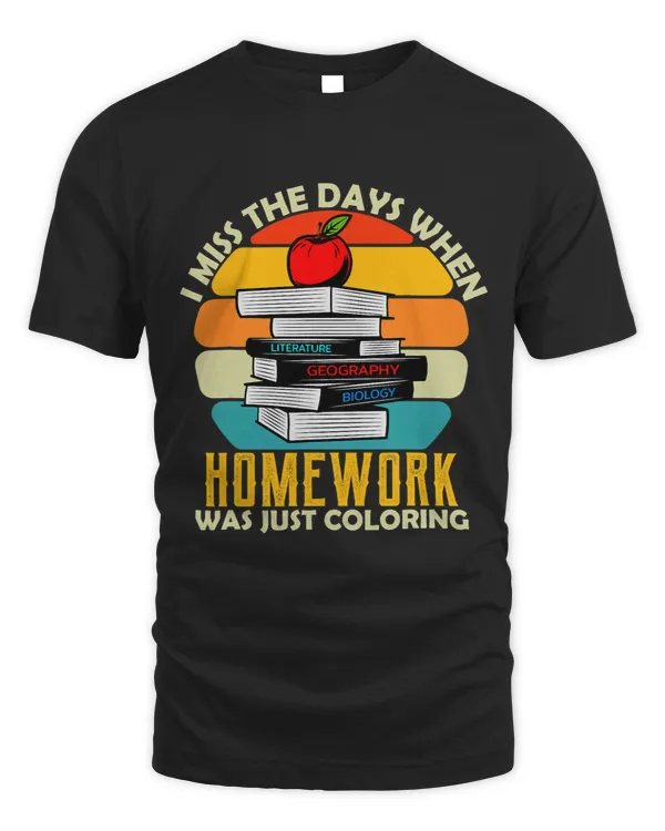 I Miss The Days When Homework Was Just Coloring Teenager