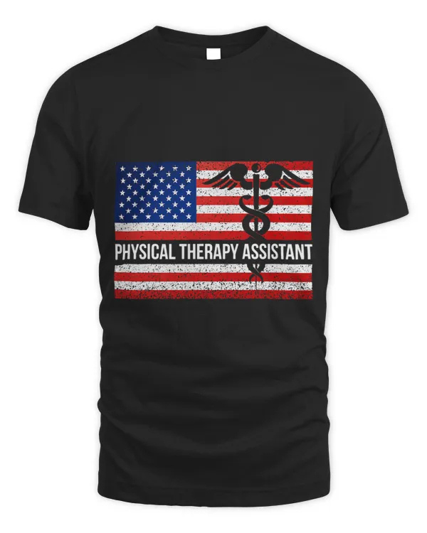 US Flag Physical Therapy Graduate Physiotherapists Novelty