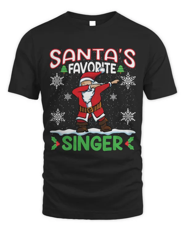 Dab Santas Favorite Singer Christmas Santa Dabbing