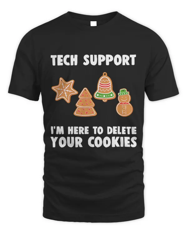 Funny Christmas Tech Support Shirt Computer Programme