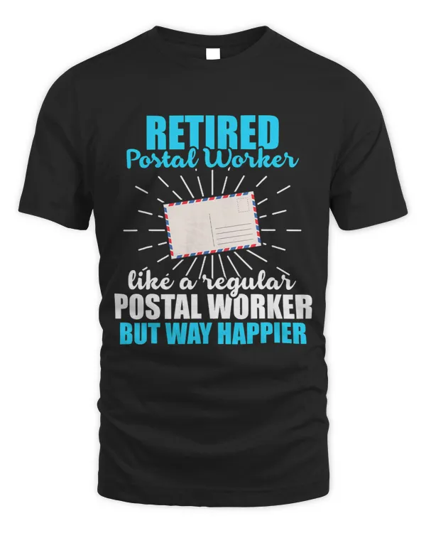 Retired Postal Worker Happier Mailman Retirement 3