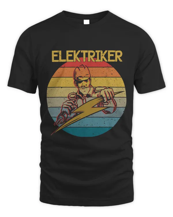 Electronic retro vintage sayings electrician