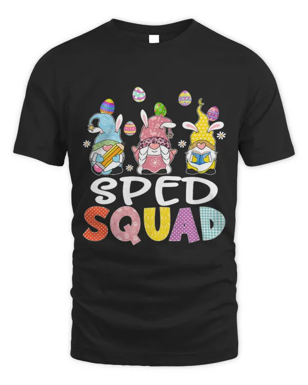 Sped Squad Gnome Eggs Teacher Student Easter Day